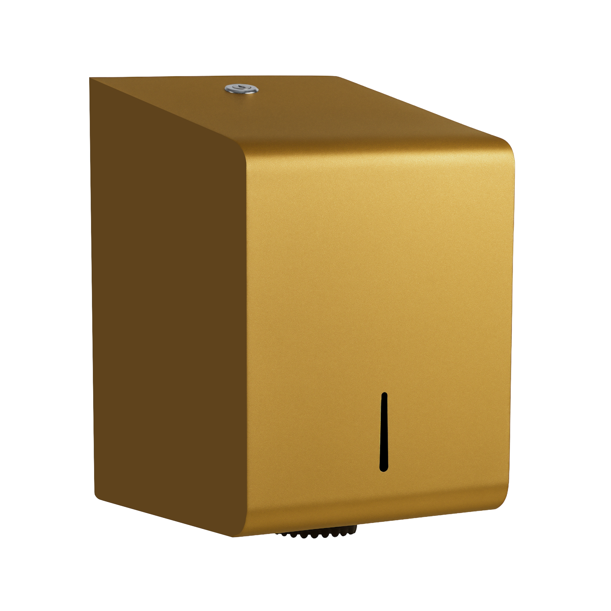 Papirdispenser til centrefeed ruller i stål