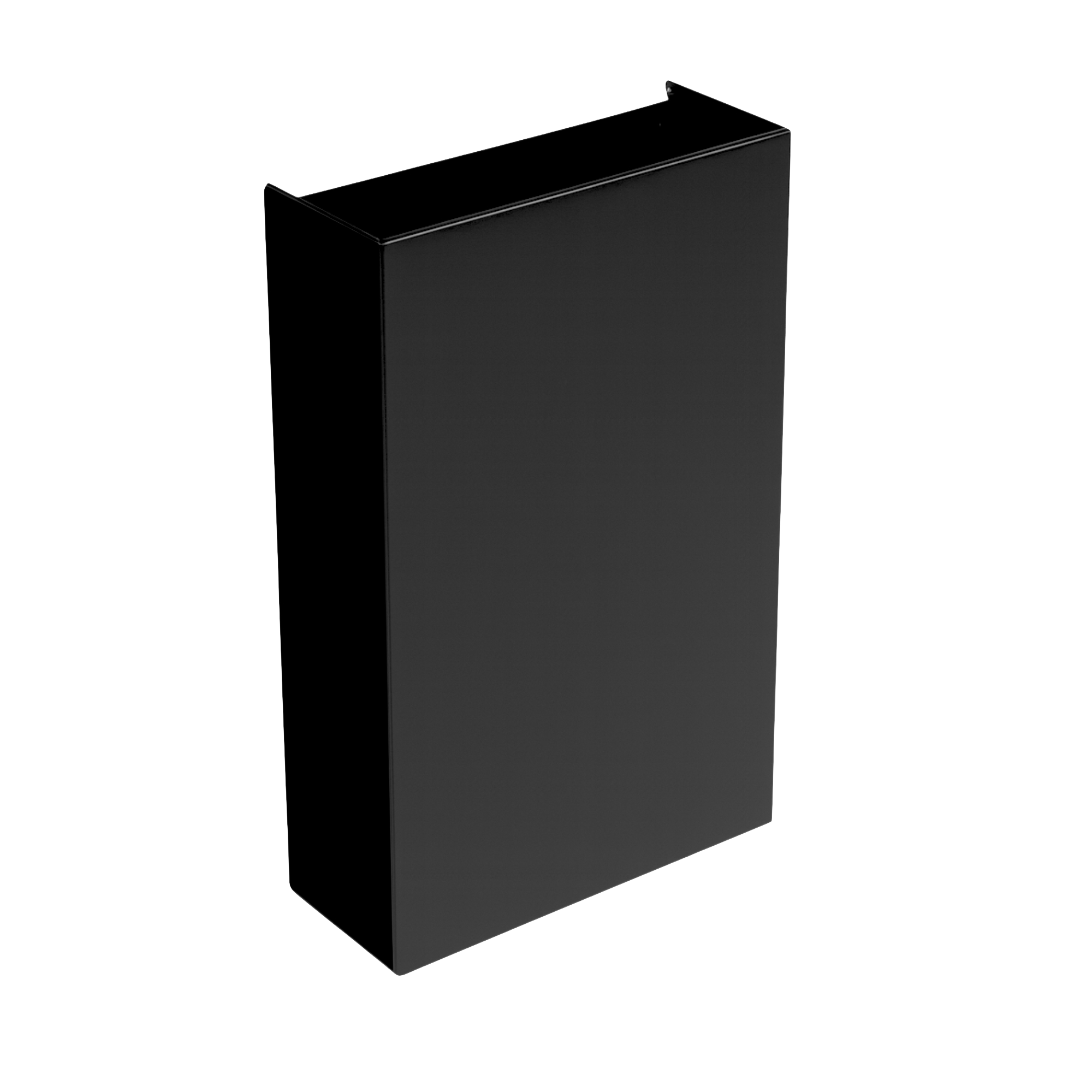 Affaldsbeholder i stål u. ramme