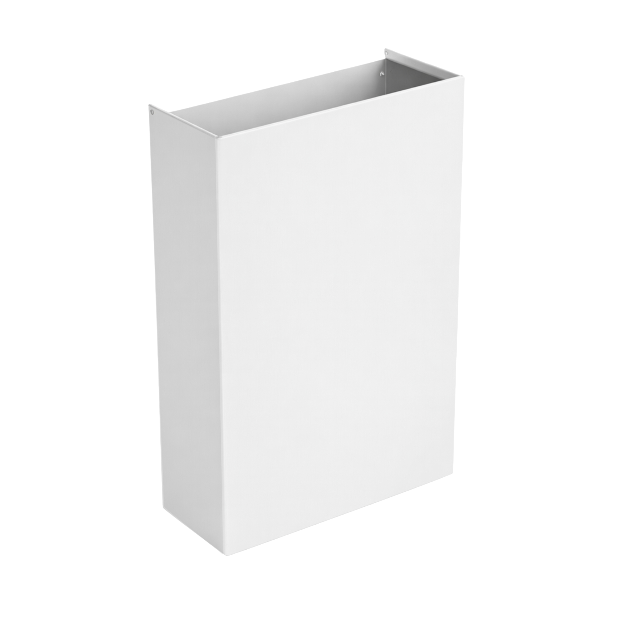 Affaldsbeholder i stål u. ramme