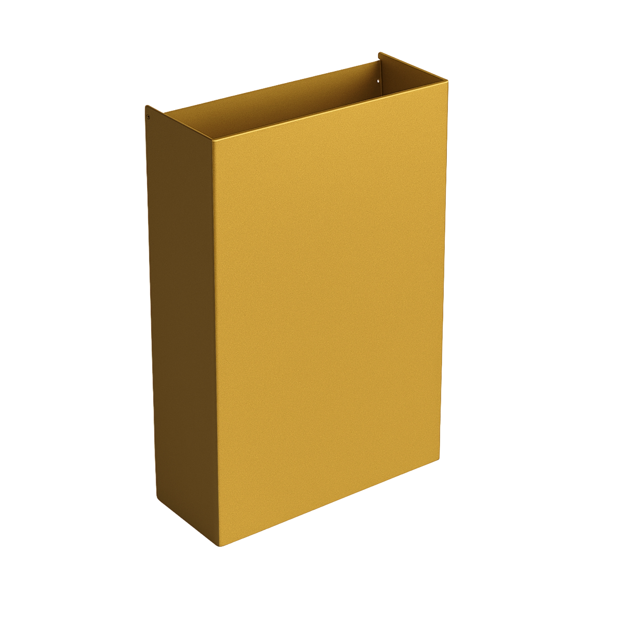 Affaldsbeholder i stål u. ramme