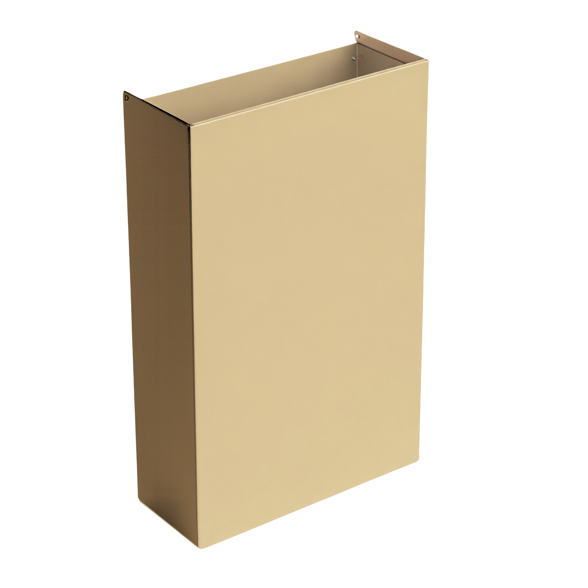 Affaldsbeholder i stål u. ramme