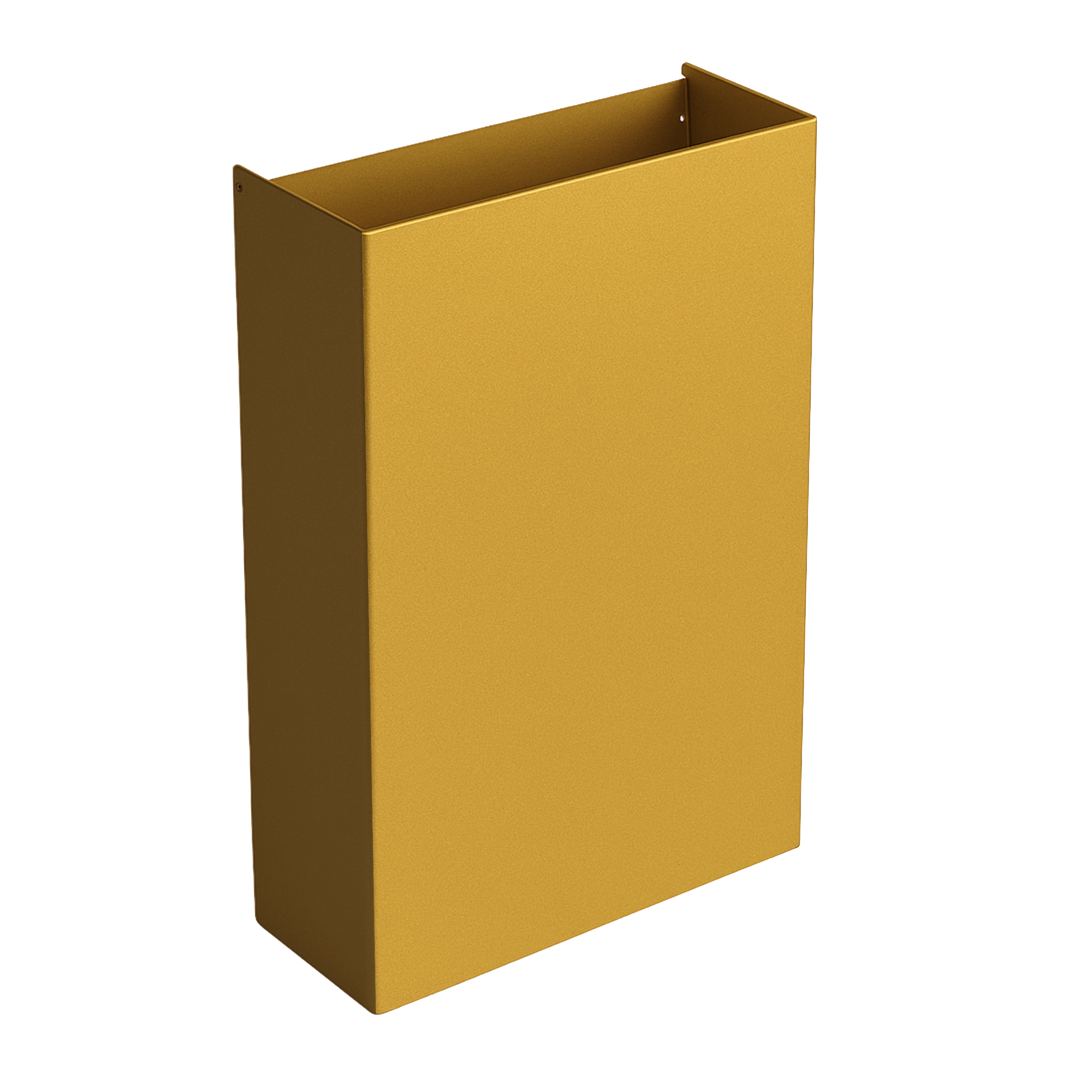 Affaldsbeholder i stål u. ramme