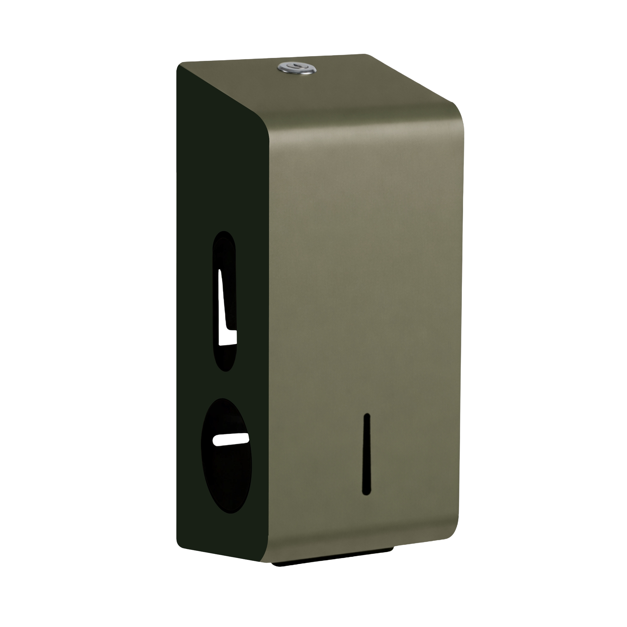 Toiletrulledispenser standard i stål