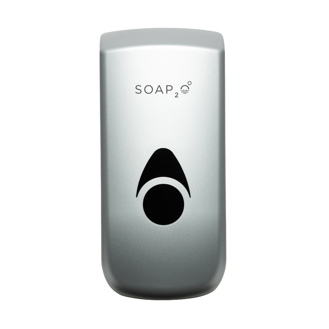 Soap2o dispenser i mat finish