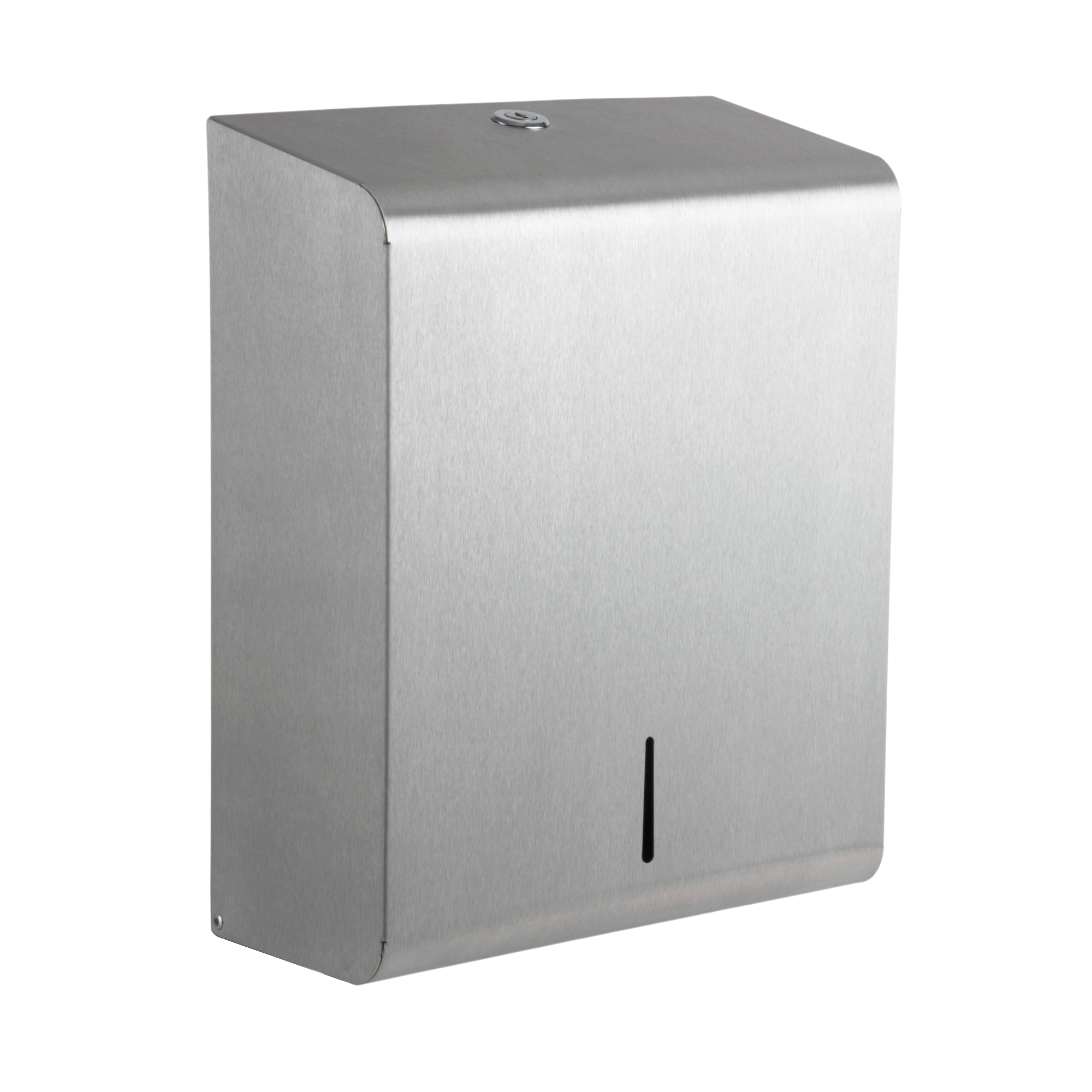 Papirdispenser i stål