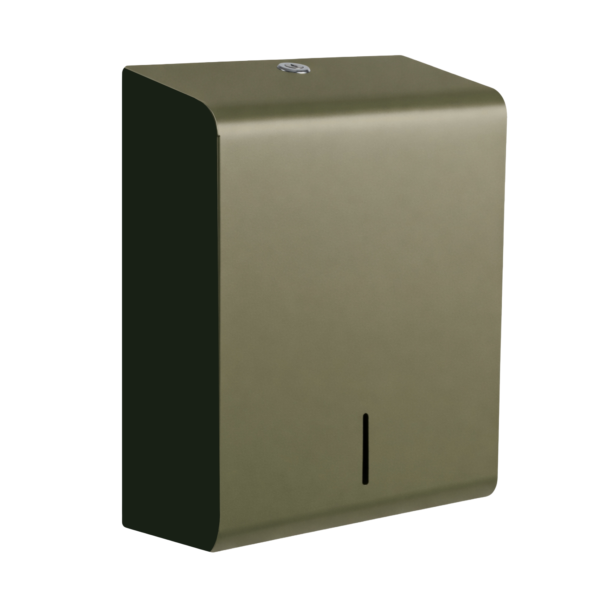 Papirdispenser i stål