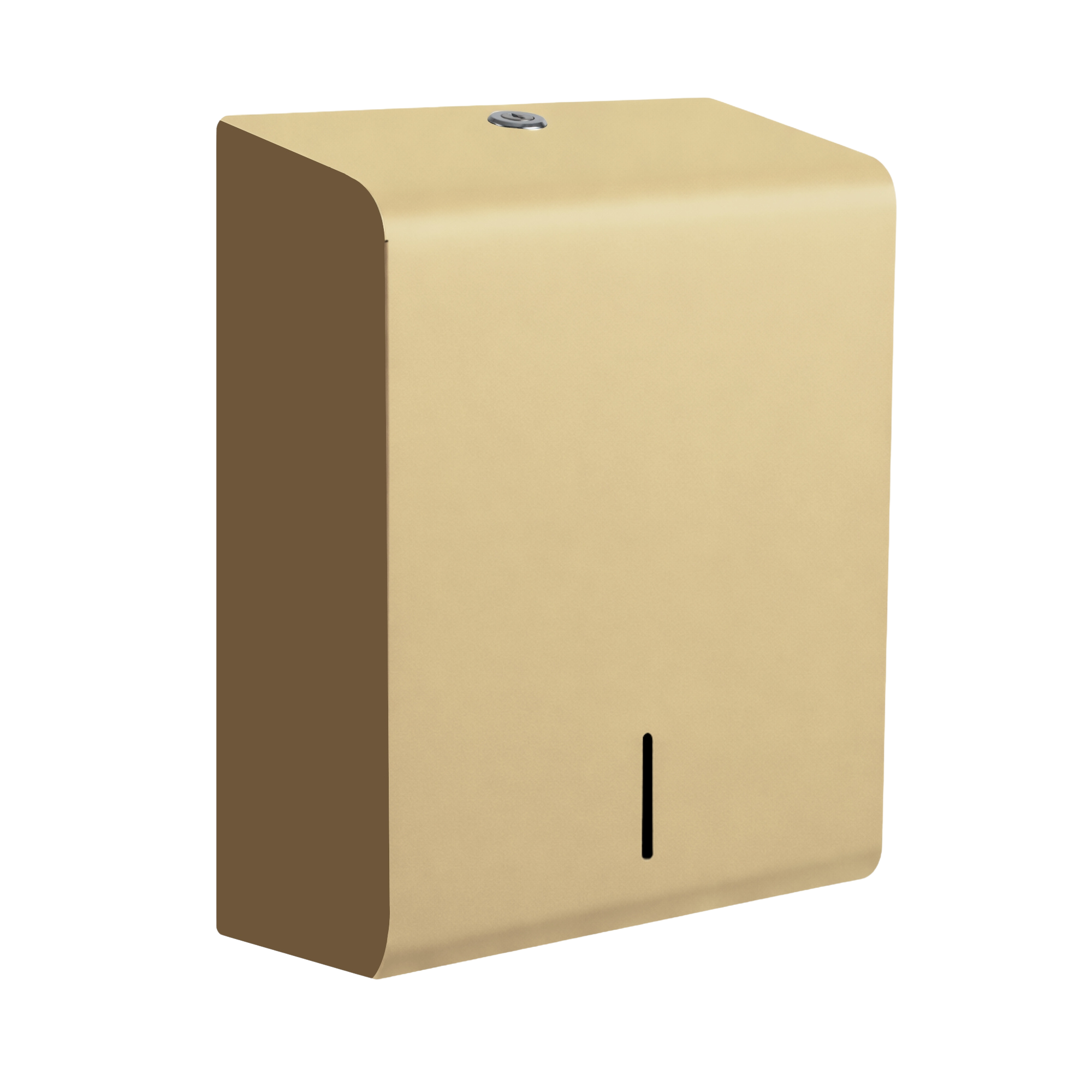 Papirdispenser i stål