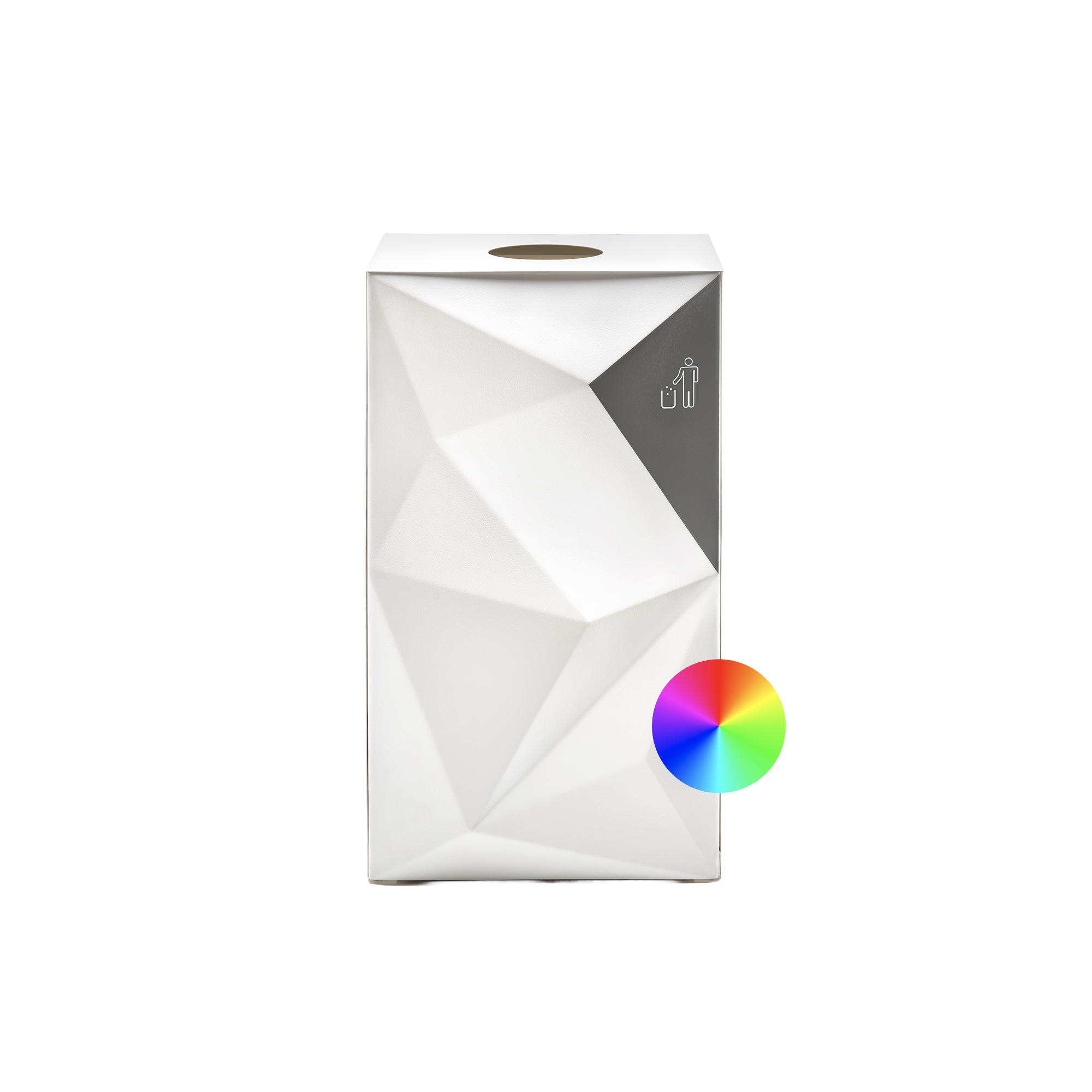 Vevey affaldsbeholder i minimalistisk design