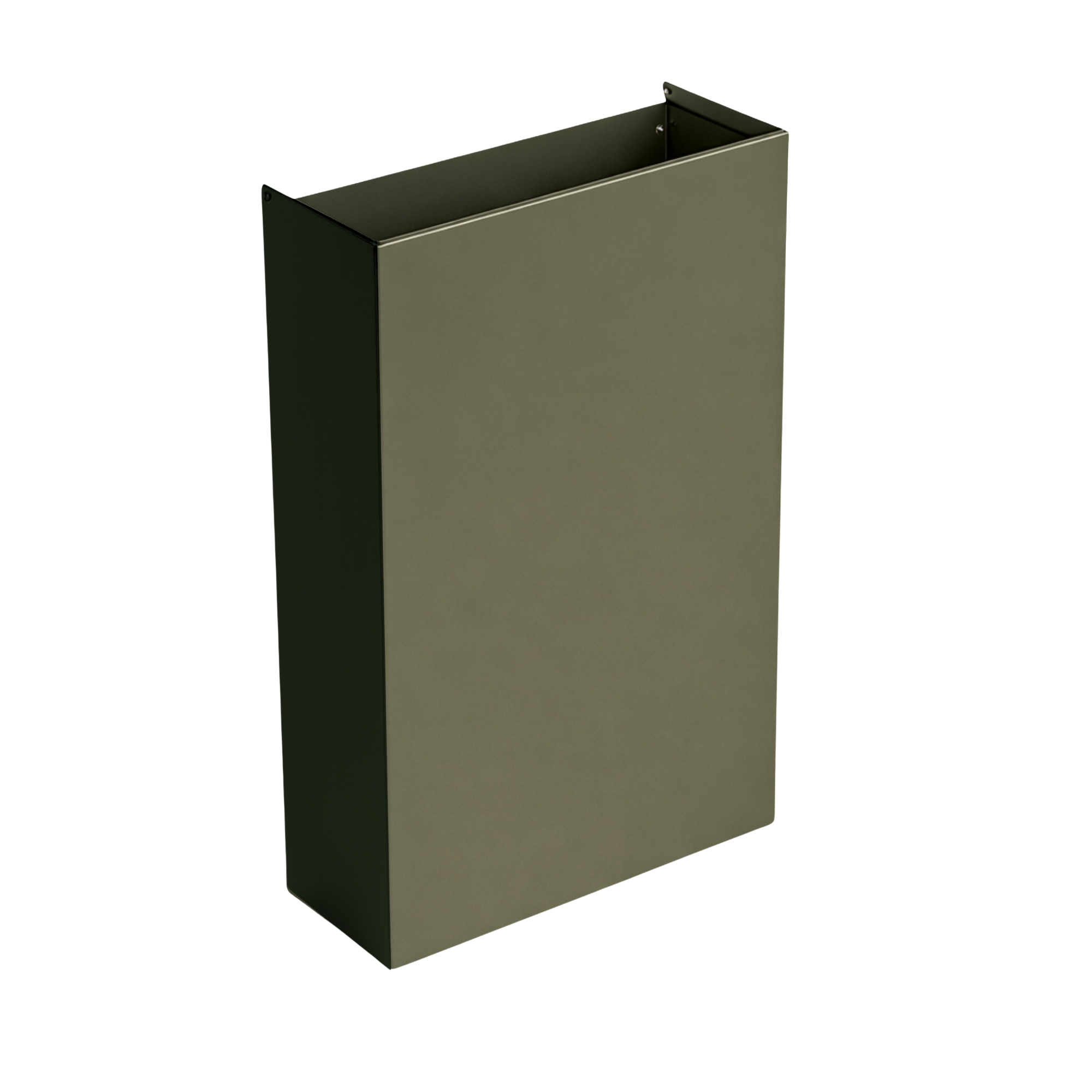 Affaldsbeholder i stål u. ramme