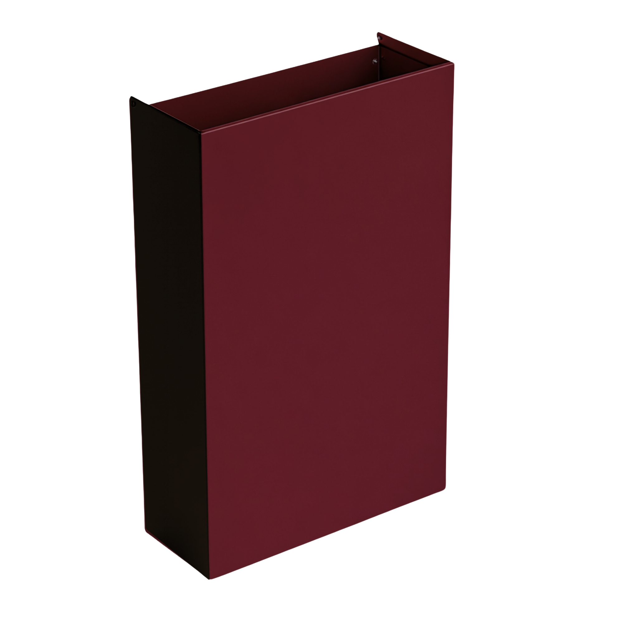 Affaldsbeholder i stål u. ramme