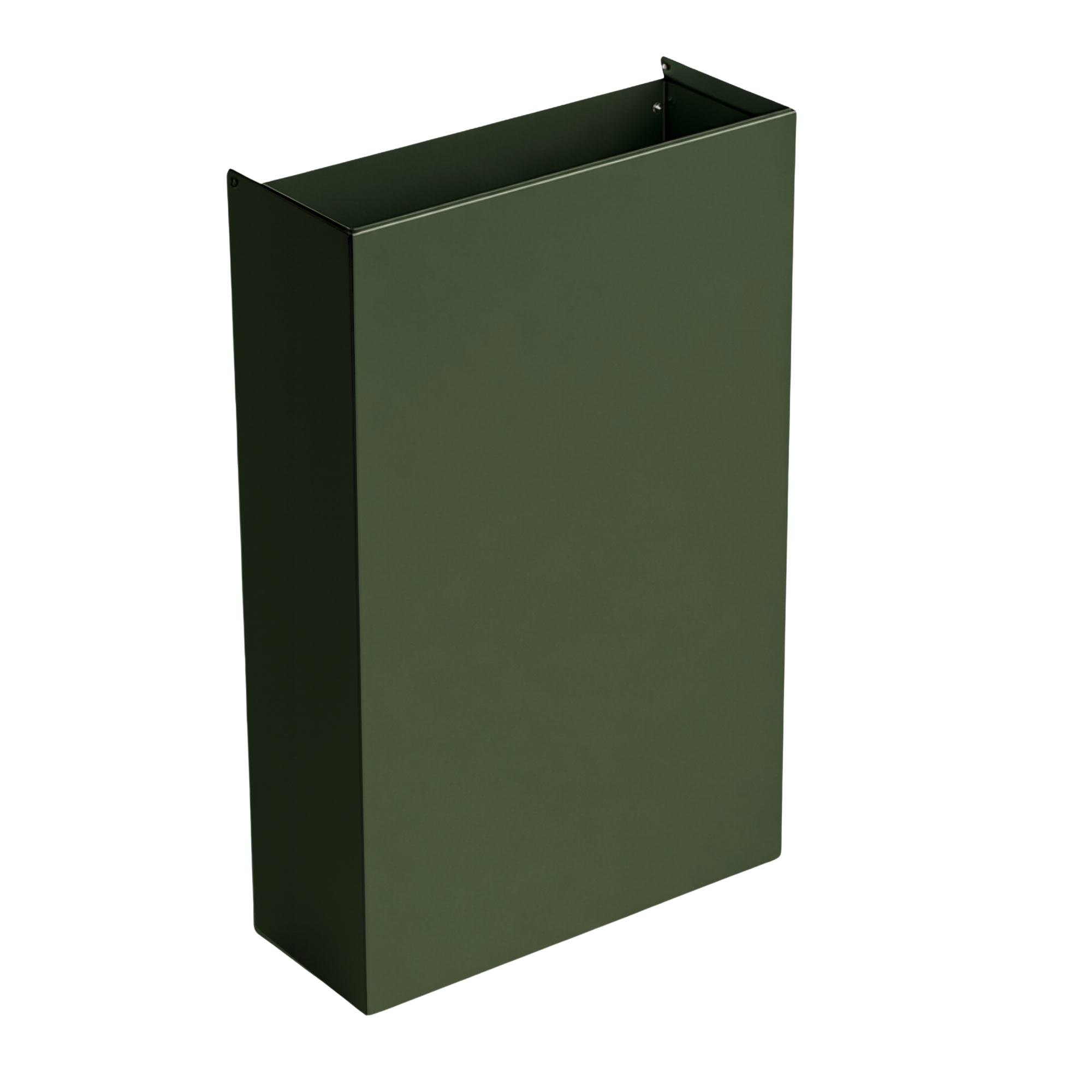 Affaldsbeholder i stål u. ramme