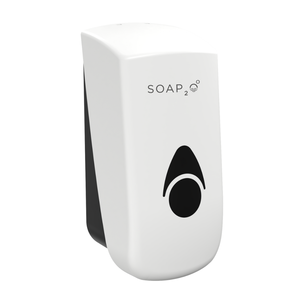 Soap2o dispenser - hvid