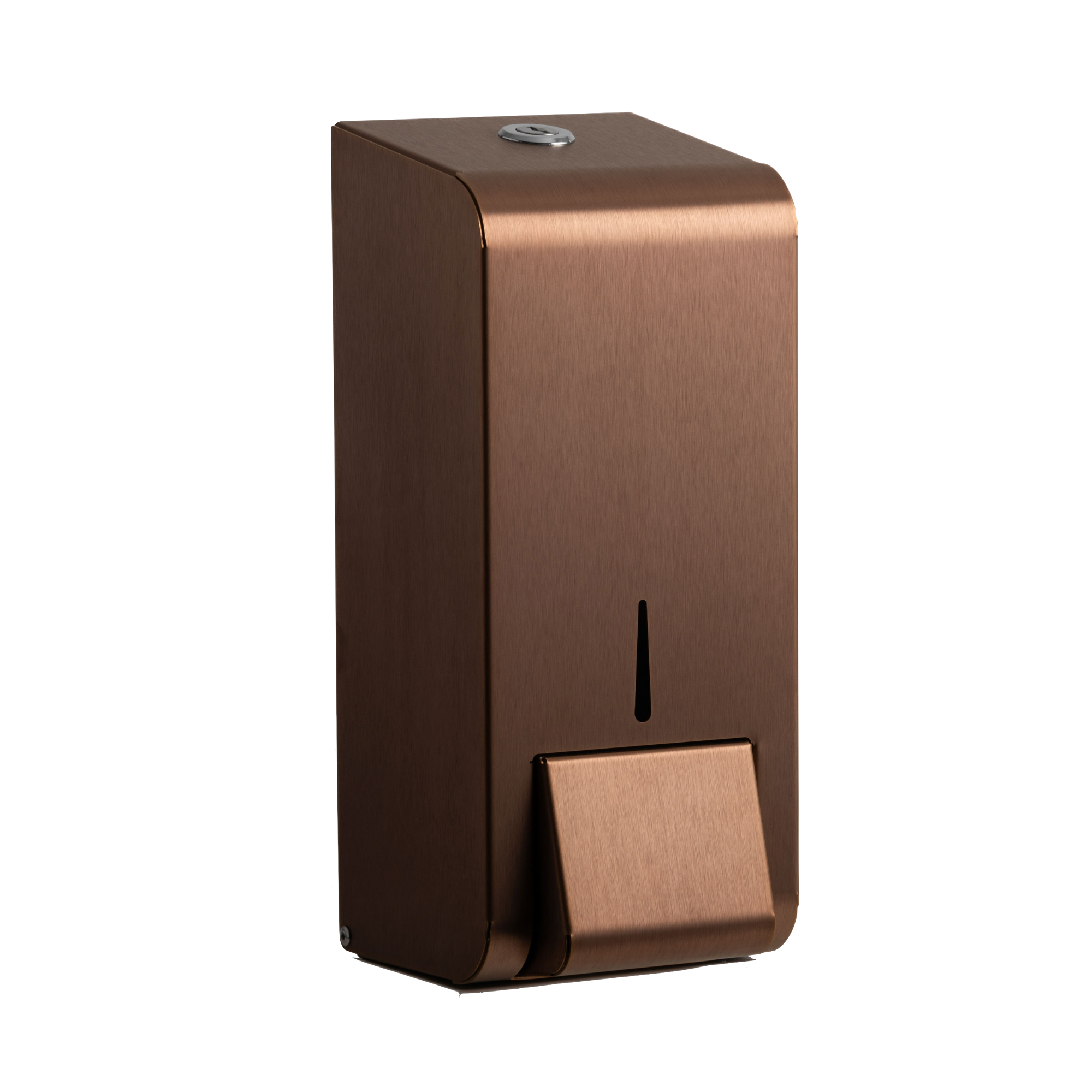 Opal sæbedispenser i stål